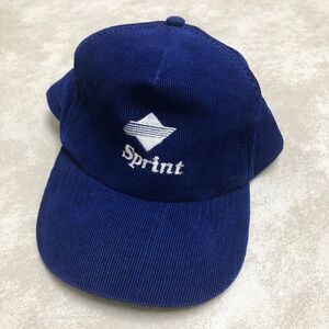 NEW Vintage Style 90s Y2K Hipster SPRINT Corduroy SNAPBACK Hat